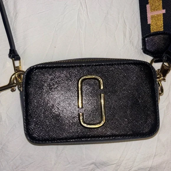 Marc Jacobs Black Snapshot Bag - Picture 3 of 4